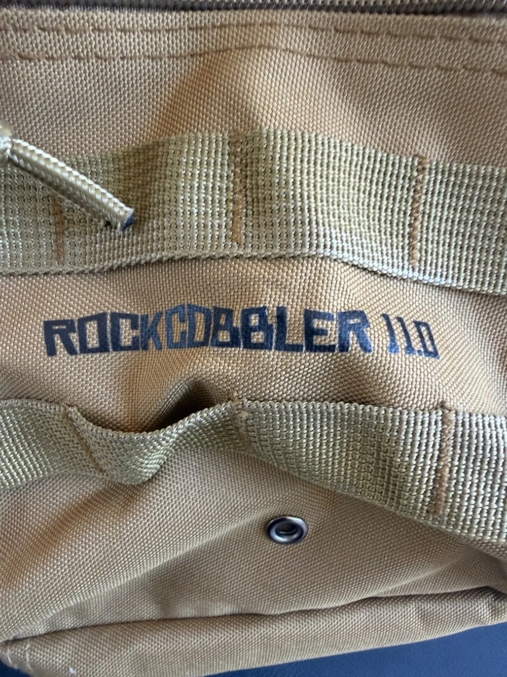 RockCobbler 11.0 Tactical Mini Backpack Crossbody MOLLE Utility Bag Tan Like New